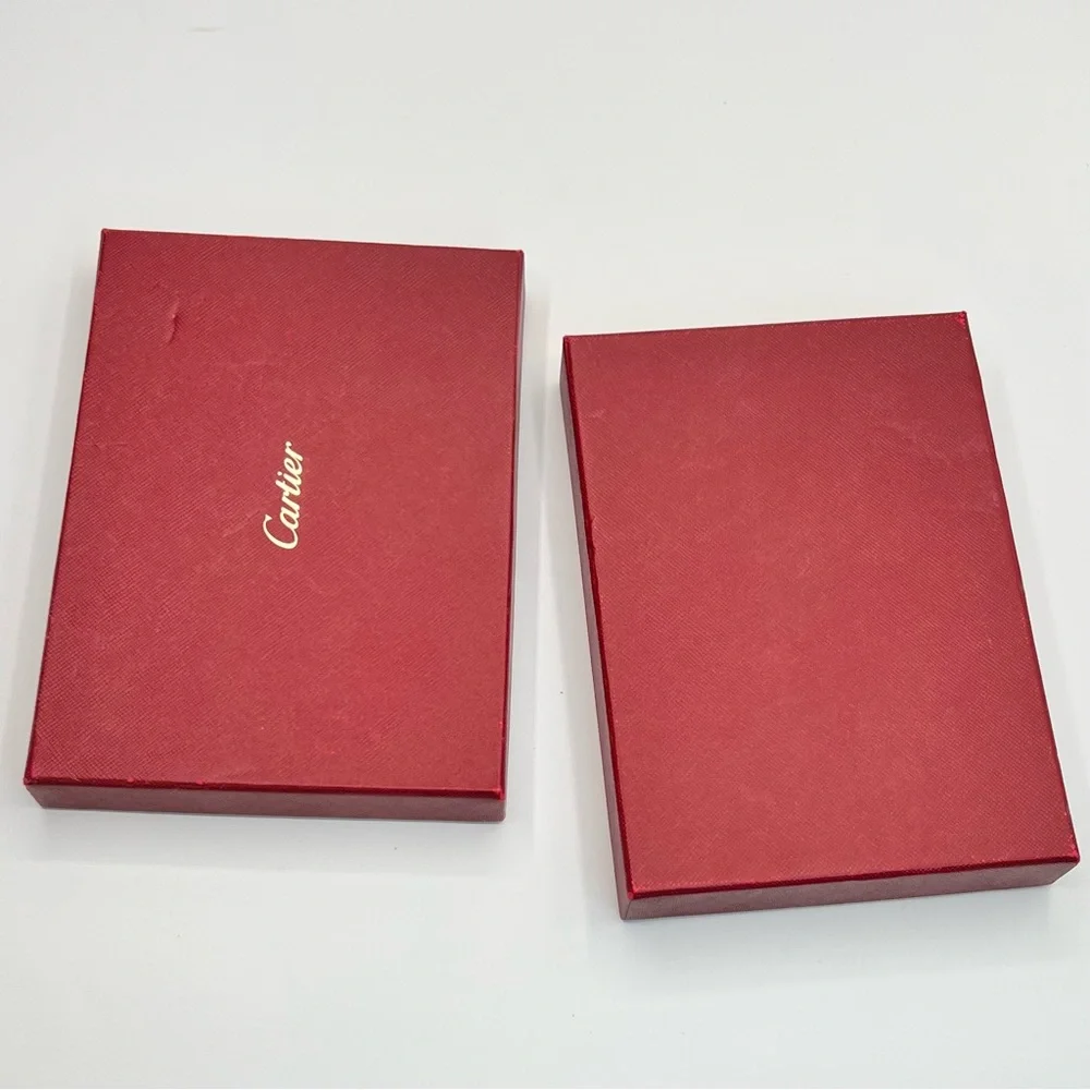 Cartier Luxurious Crimson Presentation Box